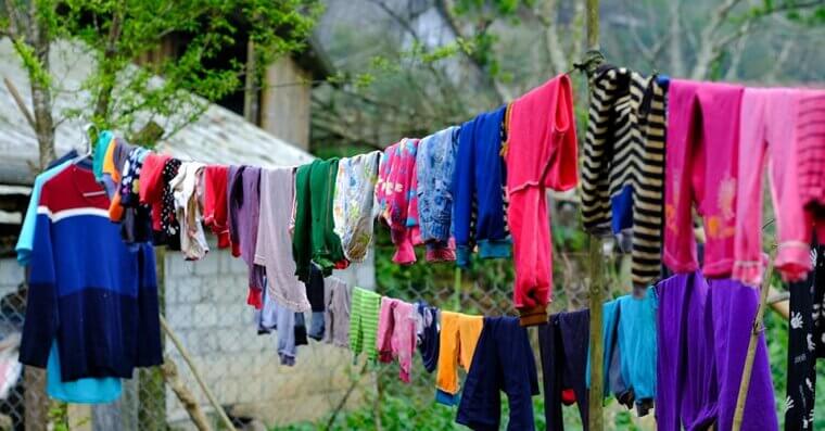 Hanging Clothes on the Line