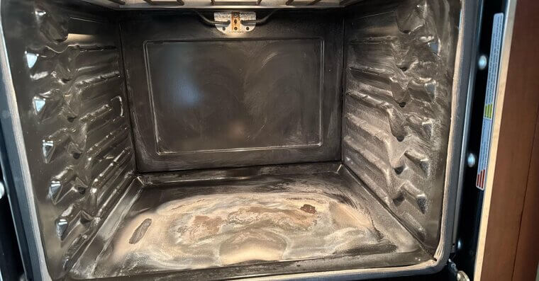 Cleaning the Oven
