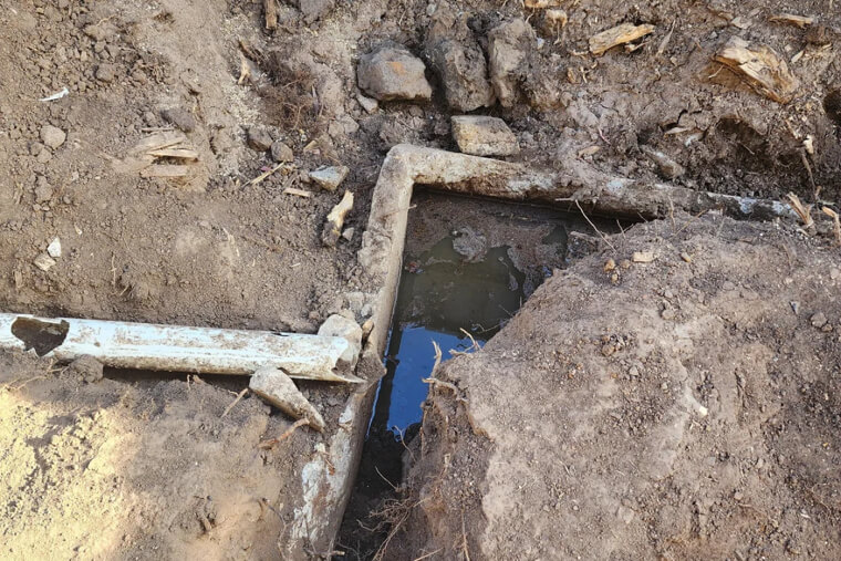 Old Septic Drains