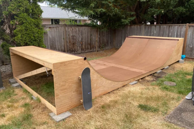 Homemade Skate Ramps