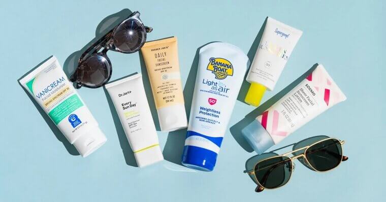Sunglasses and Sunscreen