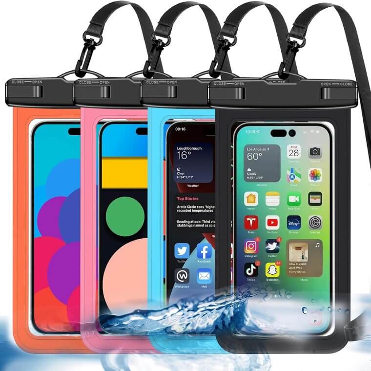 Waterproof Phone Pouches - Perfect for Outdoor Adventures! - 19% Off!