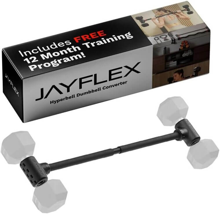 Hyperbell Converter - Transform Dumbbells to Barbell & Kettlebell - - 8% Off!