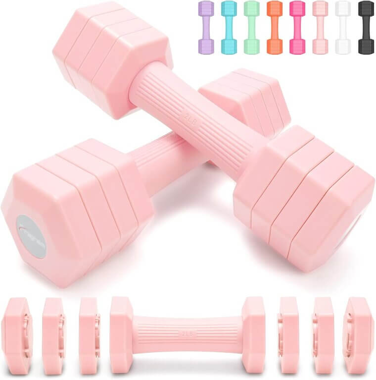 Adjustable Dumbbells Set - Versatile Weights for Home Gym 