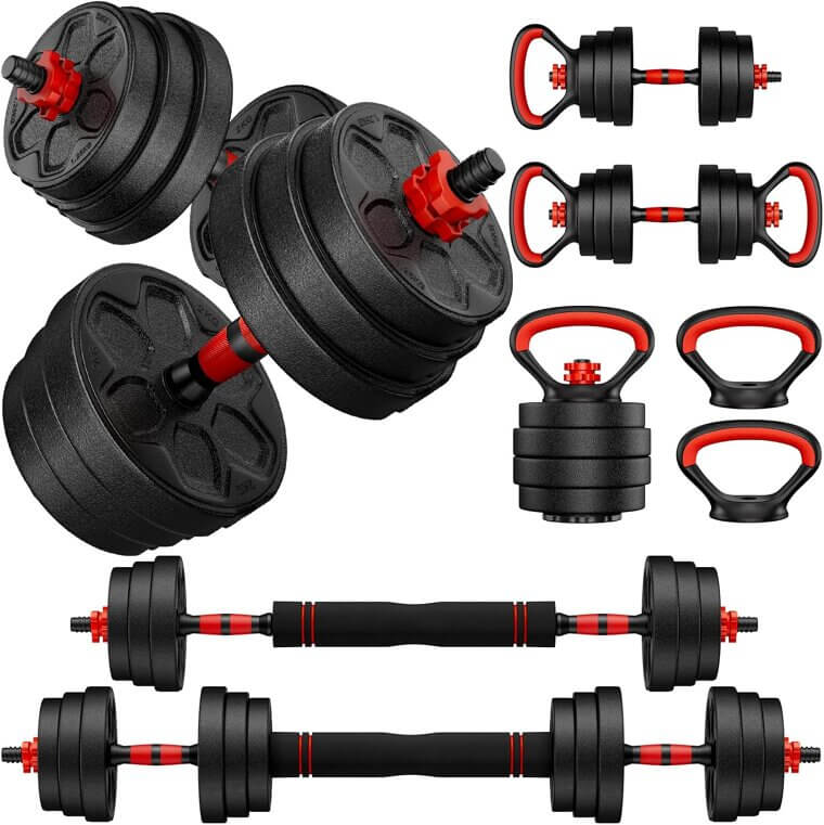 Adjustable Dumbbell Set - Versatile Home Gym Essential - Don’t Miss the 37% Discount!