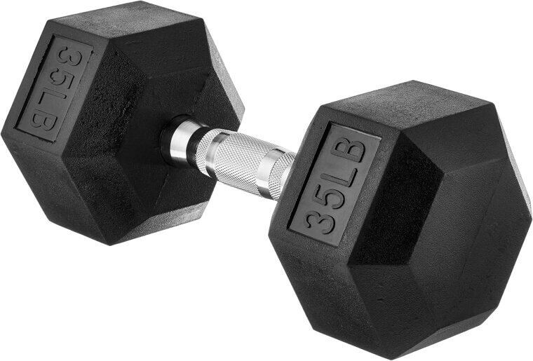 Rubber Hex Dumbbell - Your Fitness Essential 