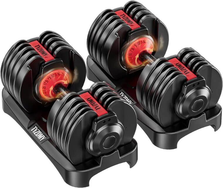 Adjustable Dumbbells Set - Versatile Home Gym Essential - 13% Off!