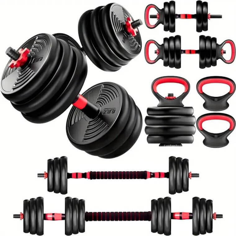 Adjustable Dumbbells Set - Versatile Fitness Gear for All Levels 