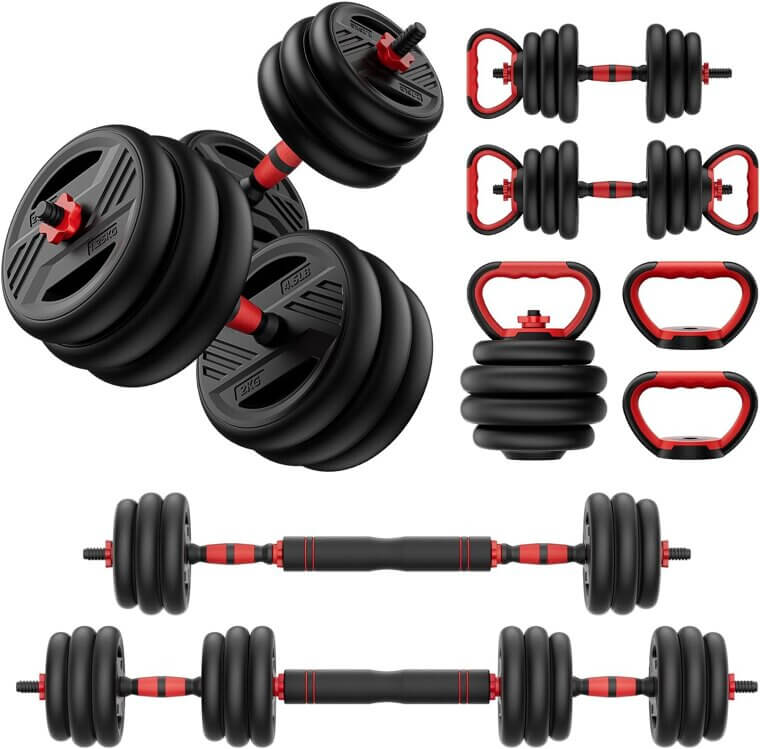 Adjustable Dumbbell Set - Versatile Home Gym Essential - Now 33% Off!