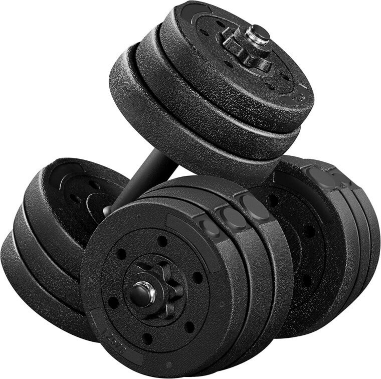 Yaheetech Adjustable Dumbbells for Home Gym Workouts - 30% Off!