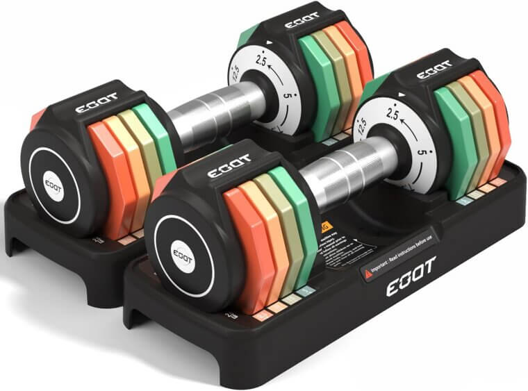 Adjustable Dumbbells - Versatile Home Gym Essential - 13% Off!