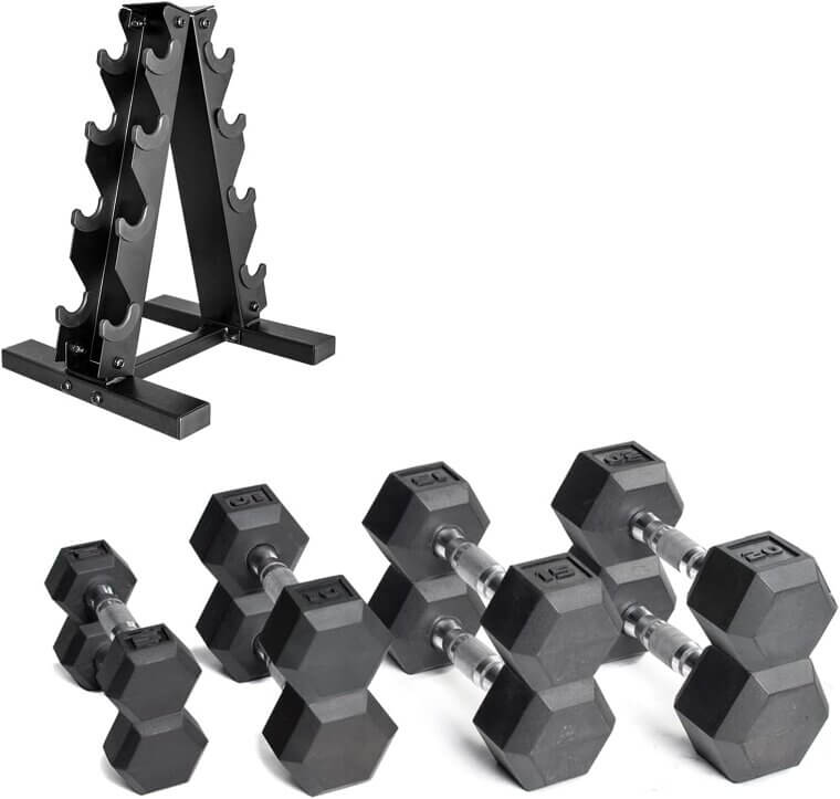 CAP Dumbbell Set - Perfect for Home Workouts - 10% Off!