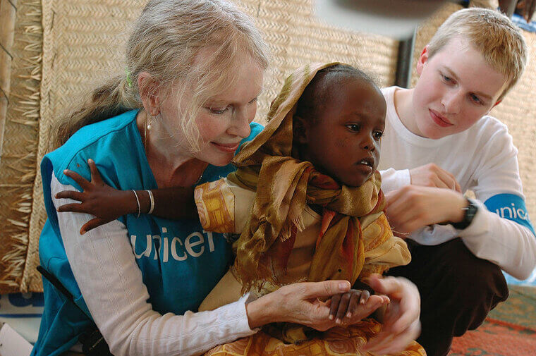 She's Since Become a Keen Philanthropist