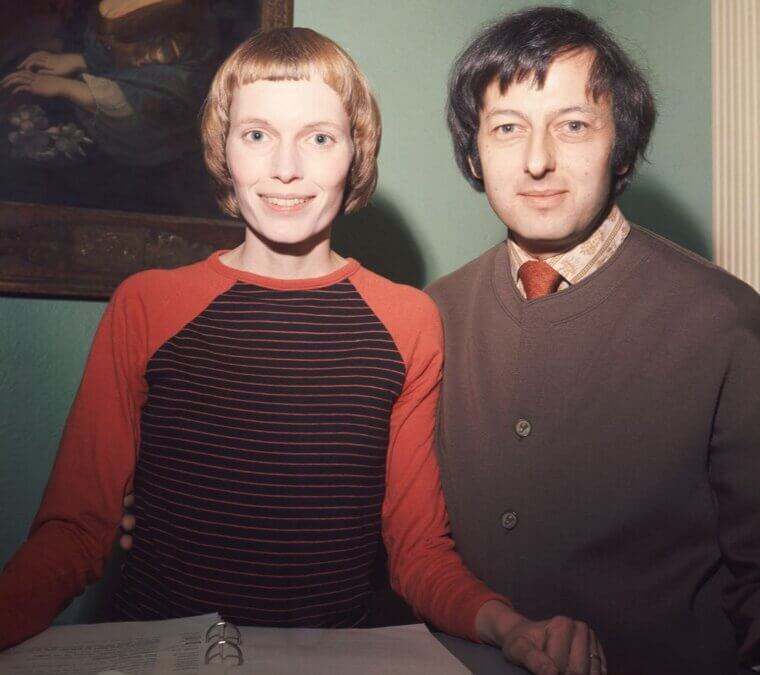 While in London, Mia Met André Previn
