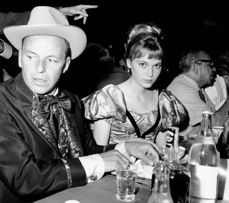 During Filming, Sinatra Handed Mia Divorce Papers