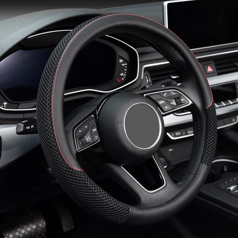KAFEEK Steering Cover - Keep Cool & Comfortable All Year - Now 47% Off!