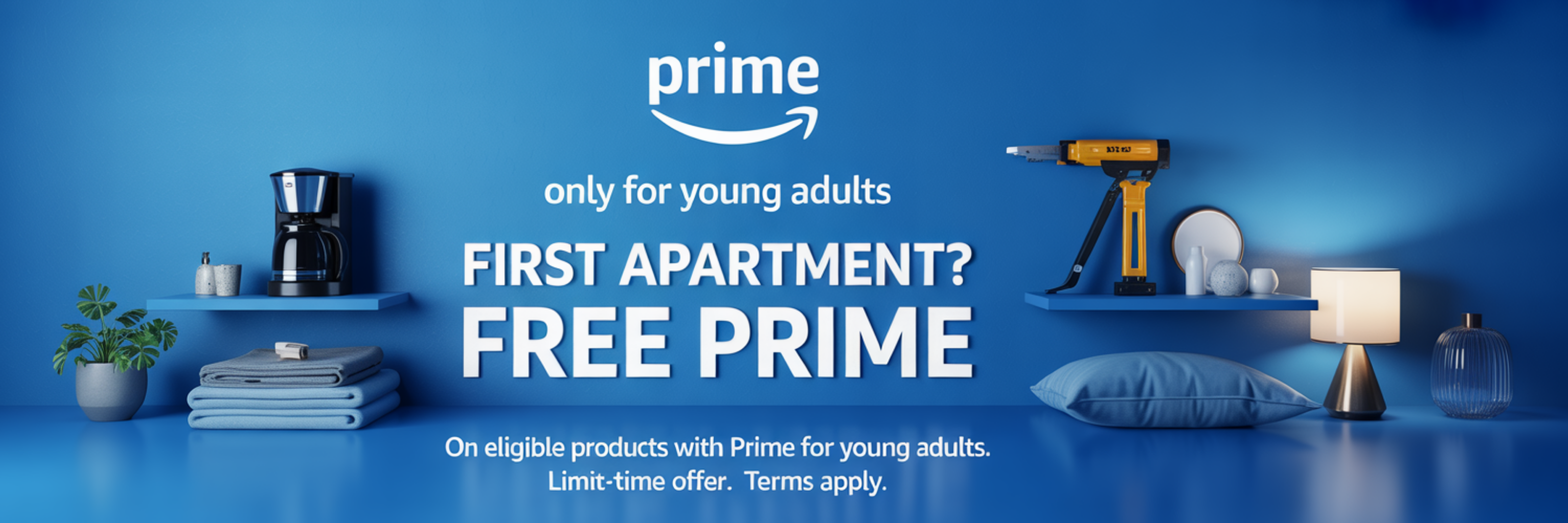 $0 Amazon Prime Trial That Makes Setting Up Your First Apartment Actually Affordable