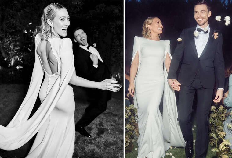 La robe sans dos d'Hilary Duff