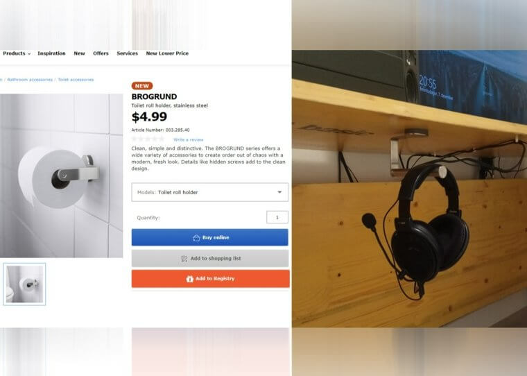 Transform Toilet Roll Holders Into Nifty Storage Solutions