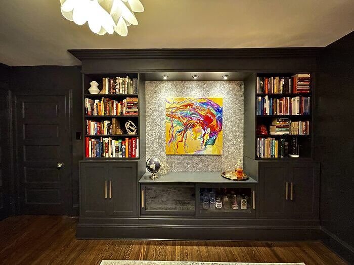 Use HAVSTA Cabinets to Create a Beautiful Built-In Entertainment Center