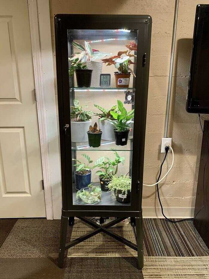 Make Use of Limited Space With a Vertical Indoor Greenhouse