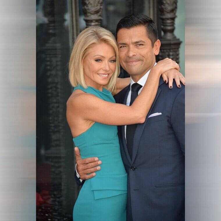 Kelly Ripa and Mark Consuelos