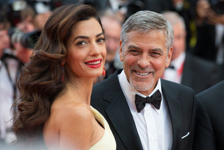 George and Amal Clooney
