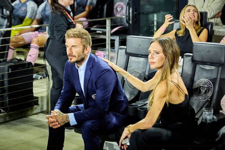 David and Victoria Beckham