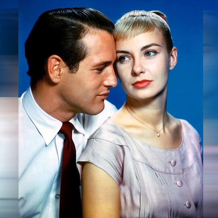 Paul Newman and Joanne Woodward