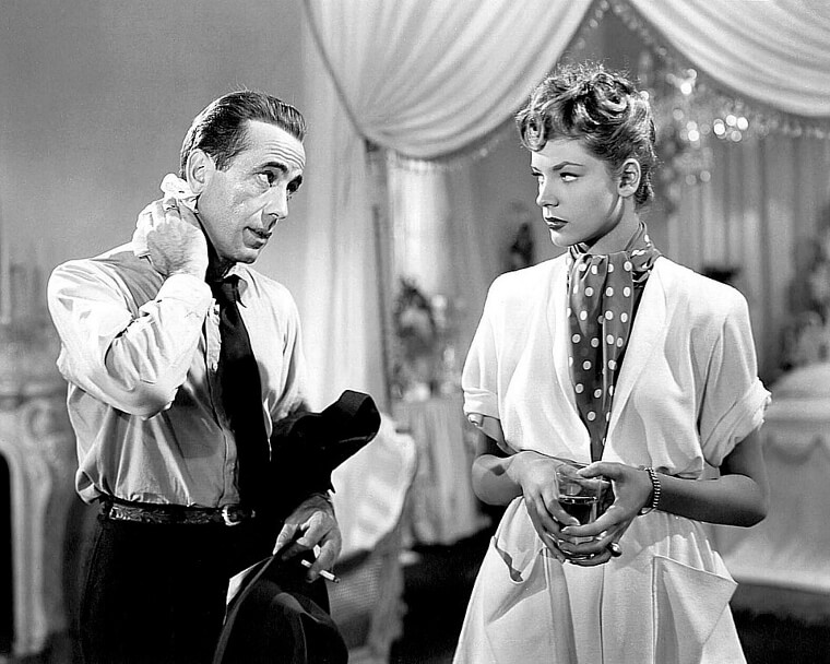 Humphrey Bogart and Lauren Bacall