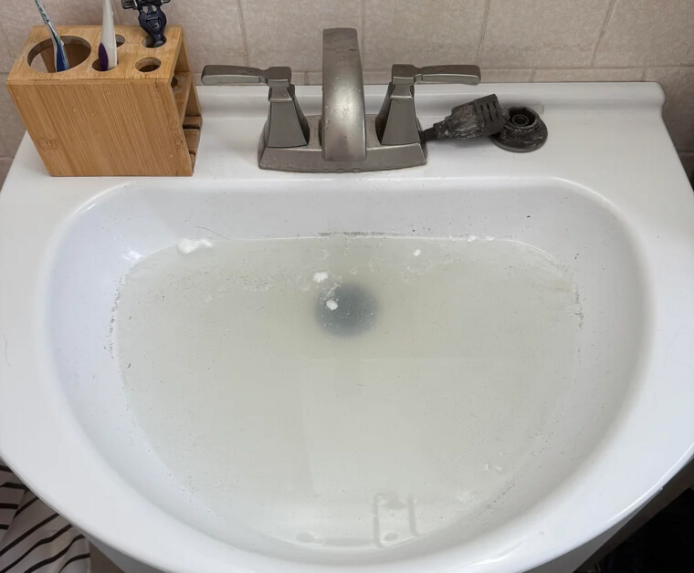 Clogged Sink or Shower