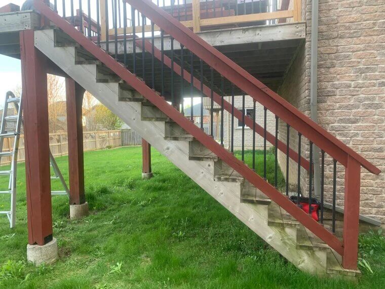Loose Railings or Wobbly Steps