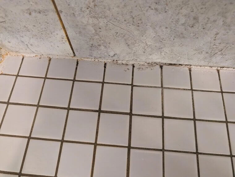 Peeling Caulk and Grout in Bathrooms