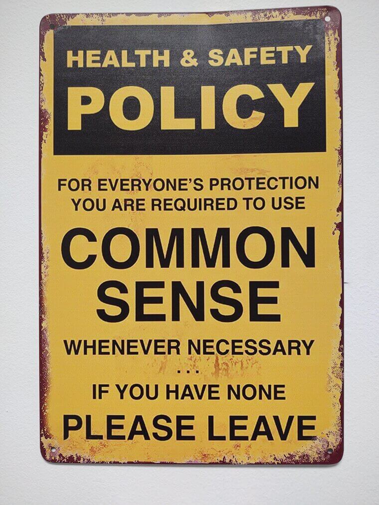 The Simplest Workplace Safety Rule Ever