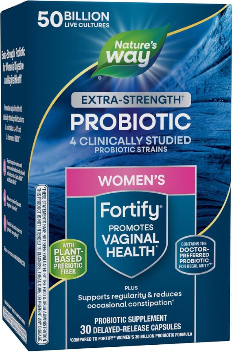Nature's Way Probiotic for Women's Digestive & Immune Health - Enjoy 67% Off!