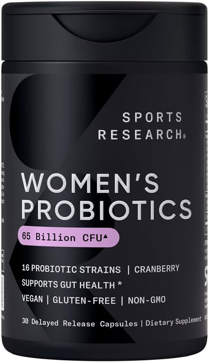 Women's Probiotics for Gut Health & Digestive Support - Vegan & Gluten-Free - Now 20% Off!