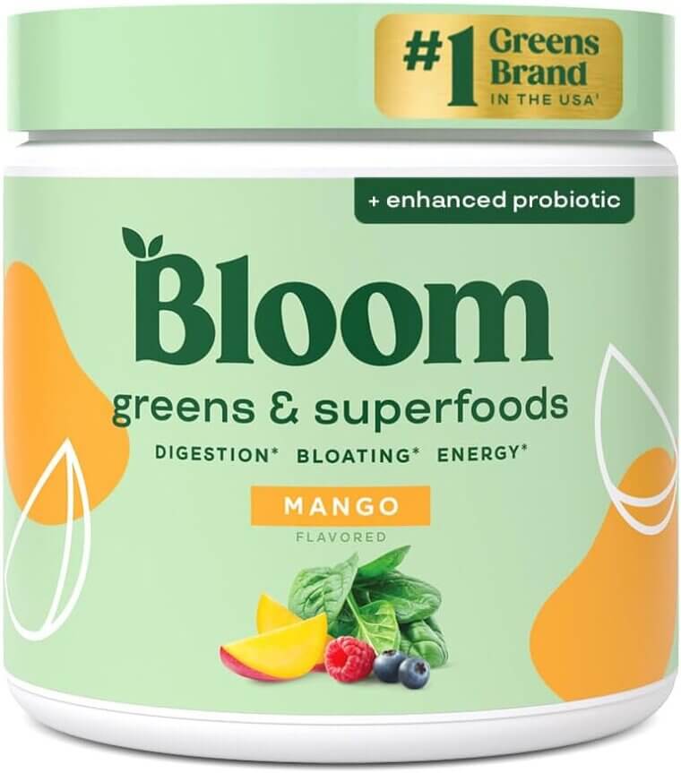 Bloom Greens Powder for Gut Health and Energy Boost - Now 30% Off!