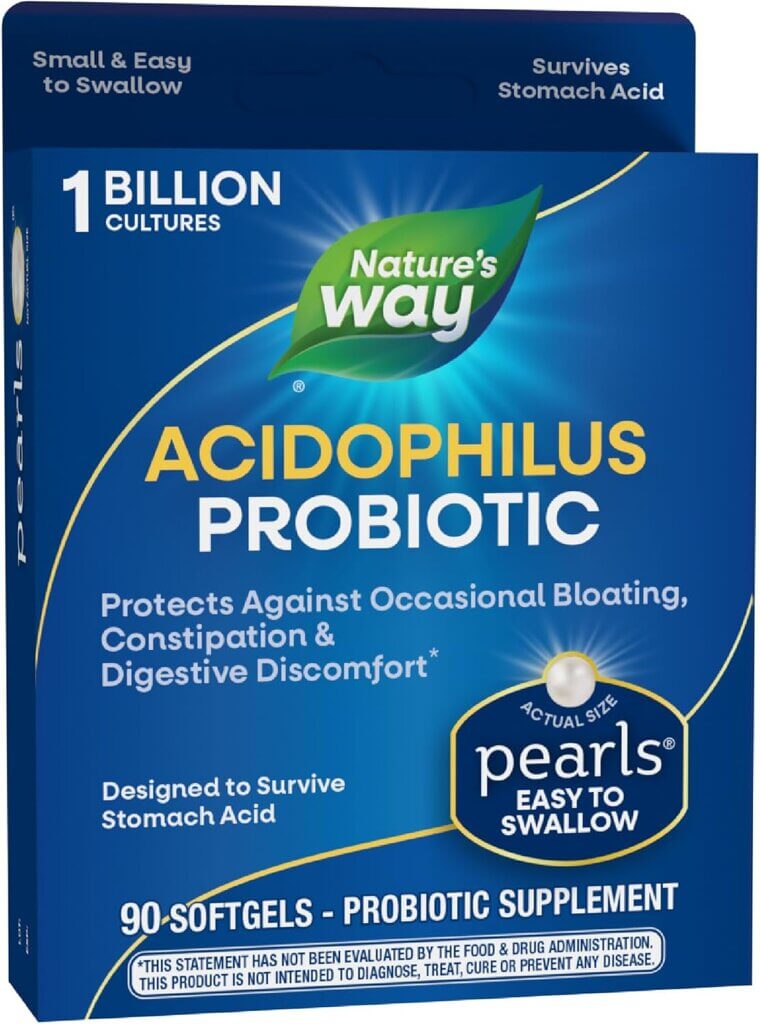 Nature's Way Probiotic Pearls - Boost Your Gut Health with Ease! - Now 15% Off!