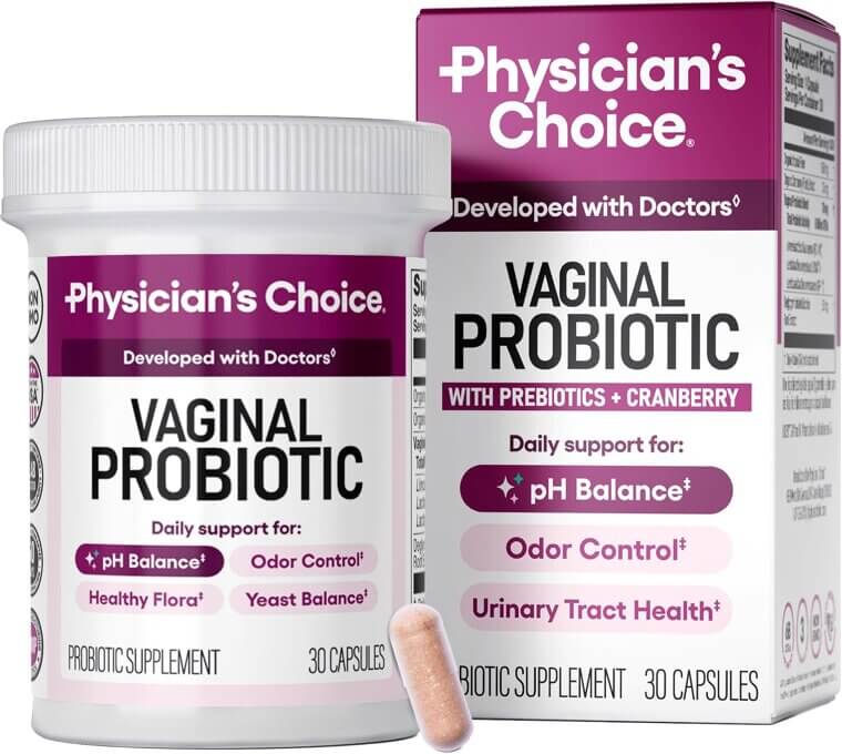 Vaginal Probiotics for Women's Health - Balance & Odor Control - 10% Off!