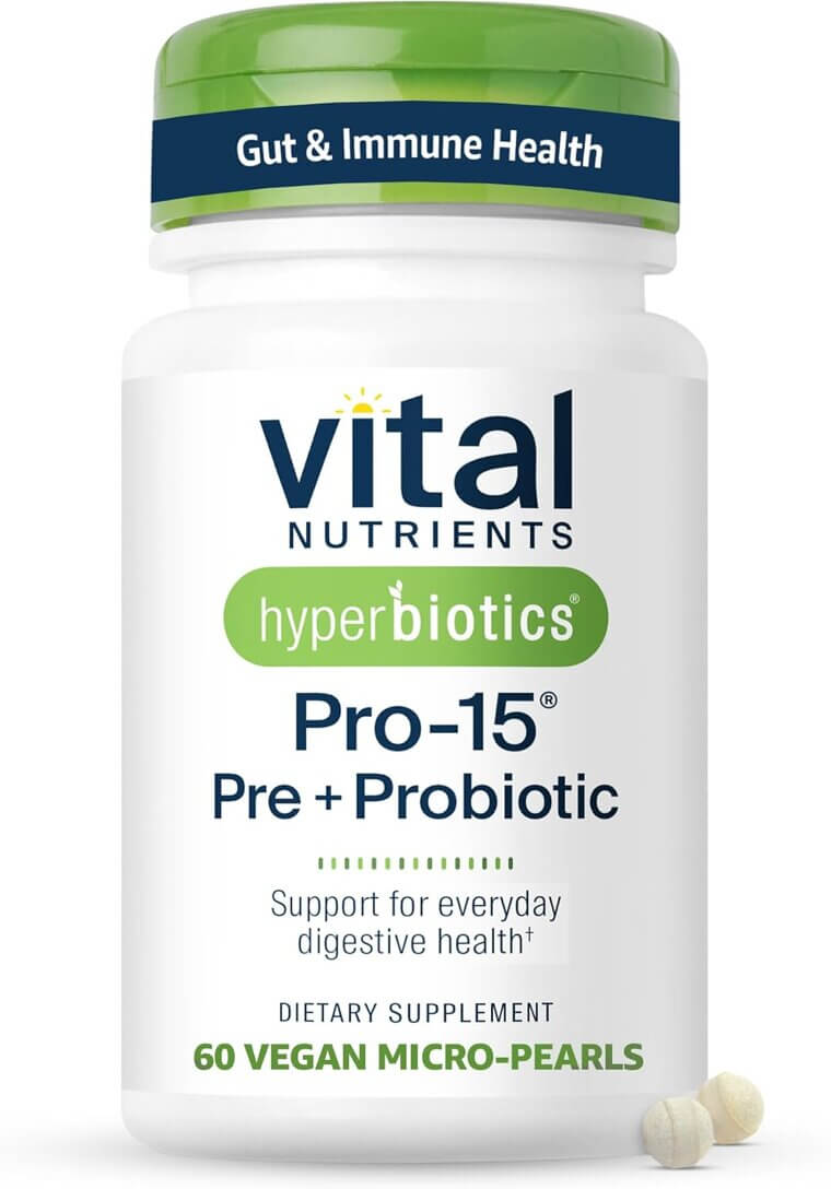 Vital Nutrients Probiotics for Digestive Balance and Comfort - Don’t Miss the 20% Discount!