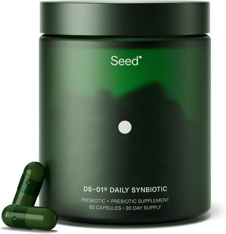 Seed Synbiotic Capsules - Boost Your Gut Health with Ease - Don’t Miss the 26% Discount!