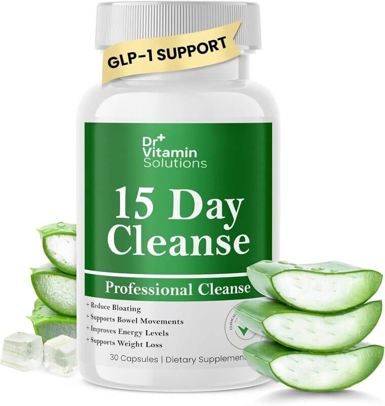 Gut Cleanse Detox - 15 Day GLP-1 Support for Women - Don’t Miss the 10% Discount!