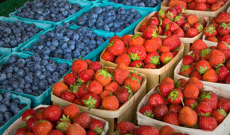 Berries (Strawberries, Blueberries, Raspberries)