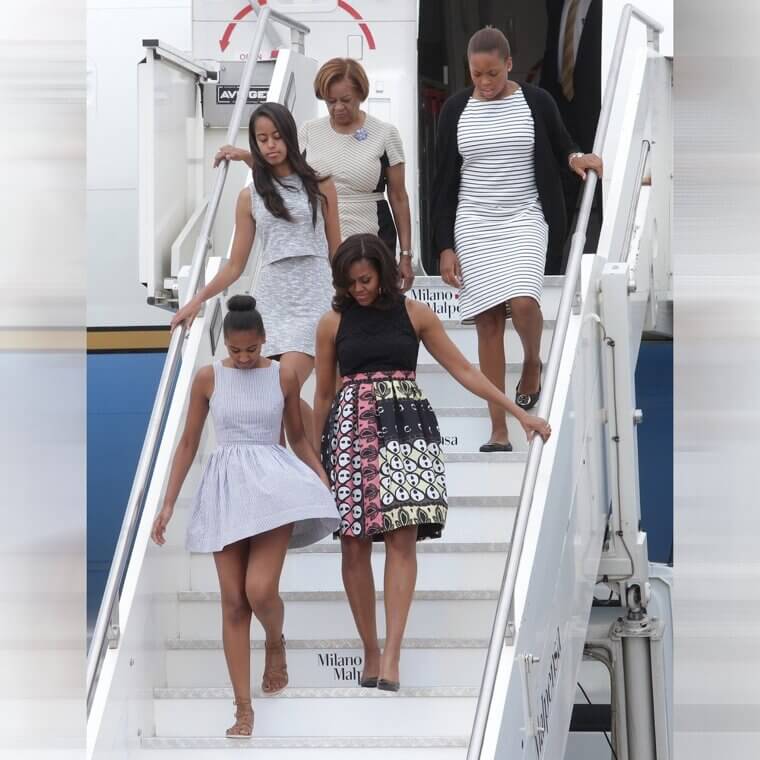 When the First Lady Is on Board, It's Called “Air Force Two”