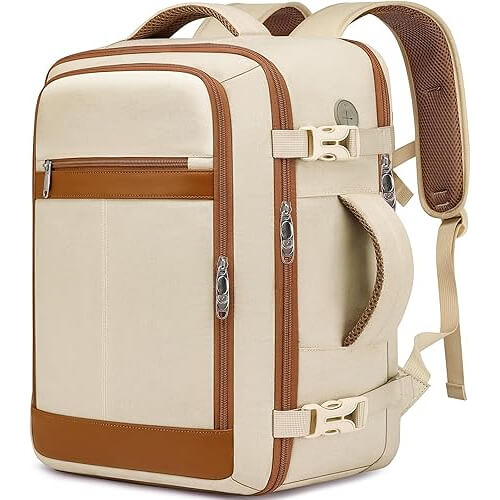 Smart Women's Carry-On Backpack that Breezes Through TSA. 