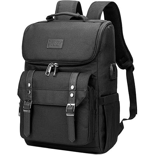 Stylish Vintage Laptop Backpack that Combines Fashion with Function. Now 33% Off!