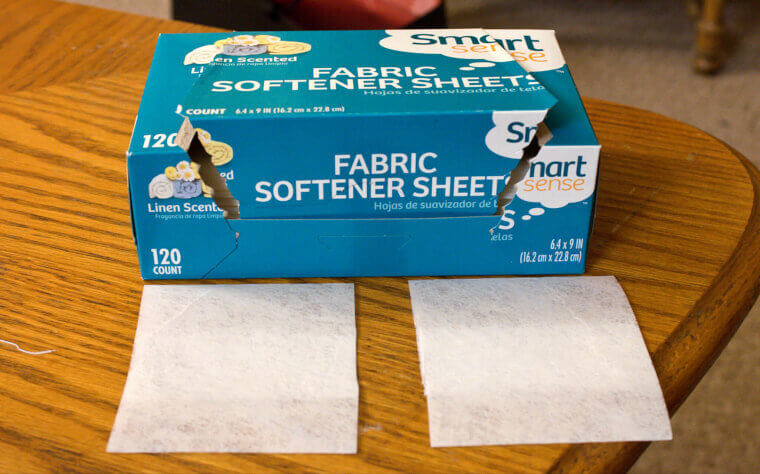 Keep Fabric Sheets During Travelling