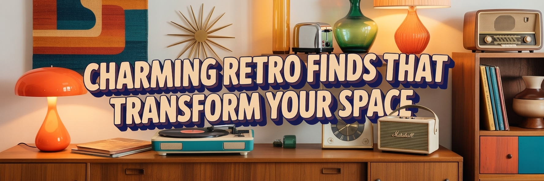The Retro Finds That Change a Whole Room's Vibe