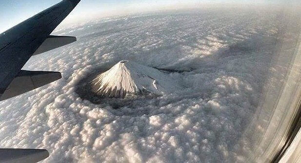 違う視点から見た富士山