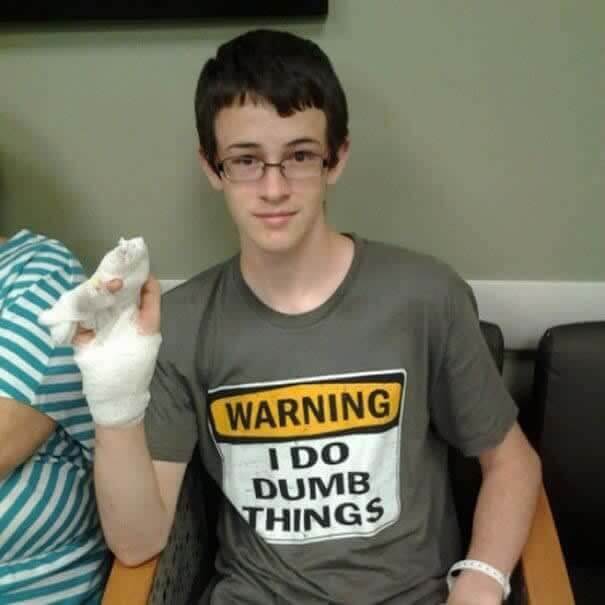 He Comes With A Warning Label